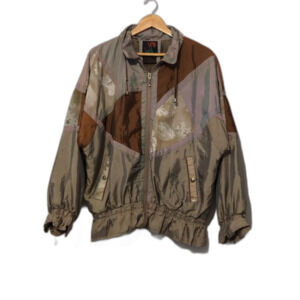 Vintage New York Classics Grandma’s Track Jacket Women’s Size Large Windbreaker
